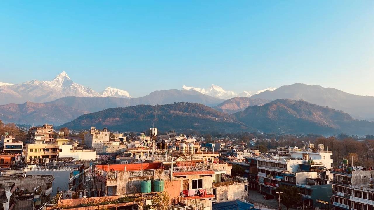 Penthouse 3 Bedroom Apartment With A Beautiful View Pokhara Exteriör bild